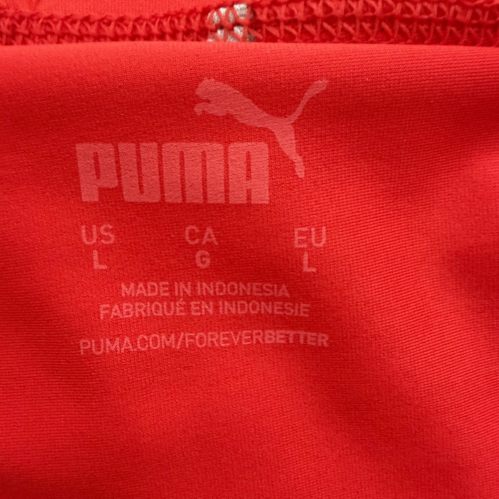 Puma Women’s Coral-Orange Circle Skirt - Picture 5 of 5
